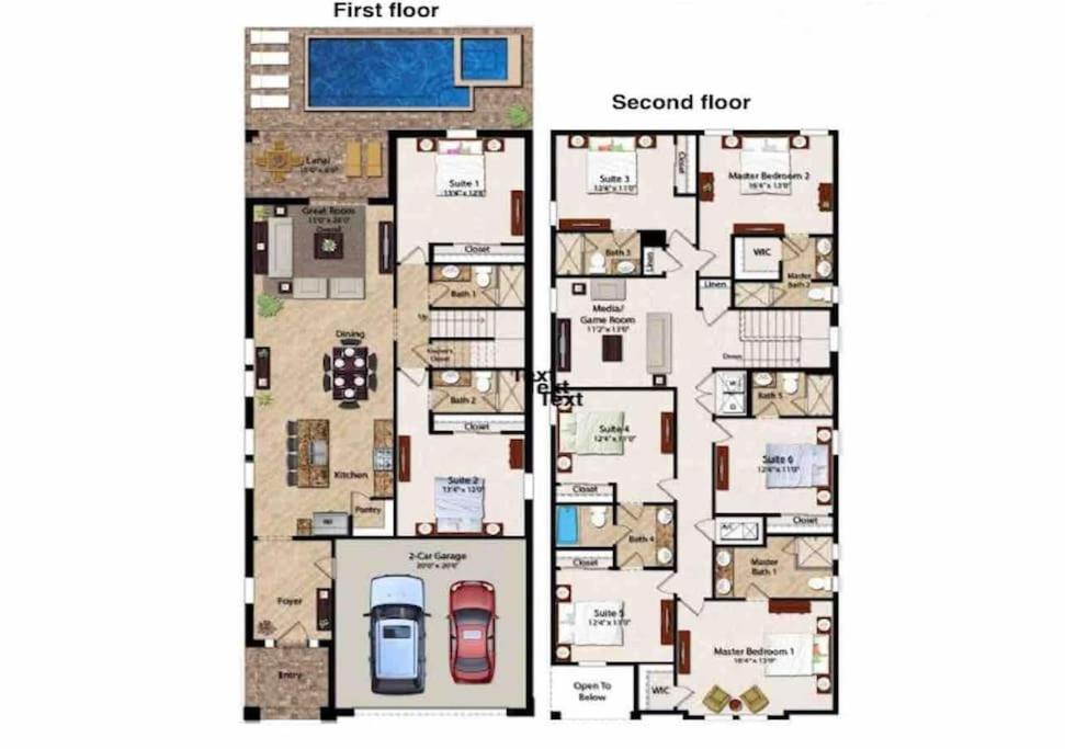 7613-Luxury Villa Wpool & Hot Tub 올랜도 외부 사진